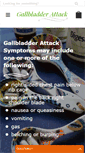 Mobile Screenshot of gallbladderattack.com